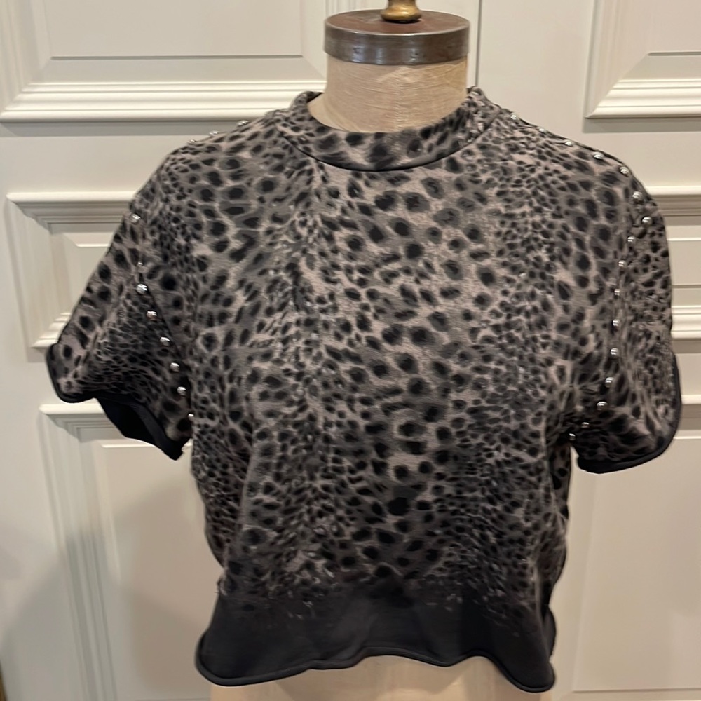 All Saints embellished sweatshirt